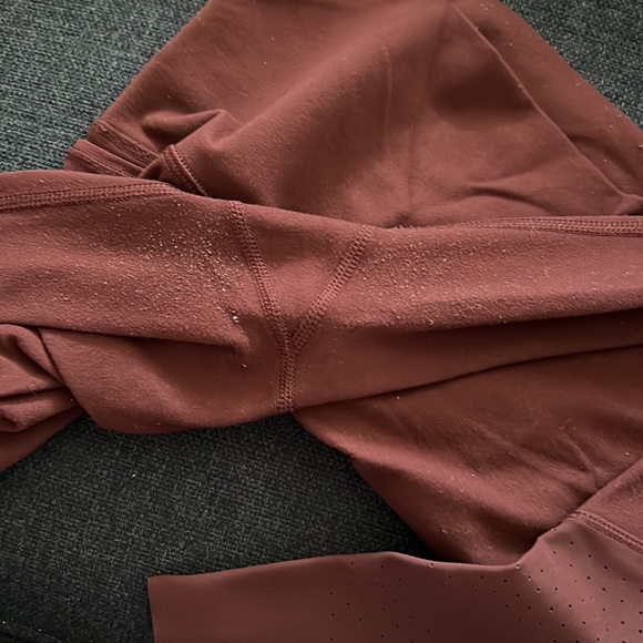 Lululemon Barre Star full length mesh leggings- size 4 - Picture 12 of 12